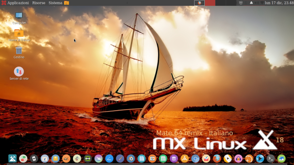 MXLinux 18 Rc1 Mate Remix
