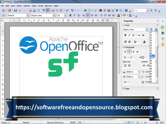 apache openoffice writer