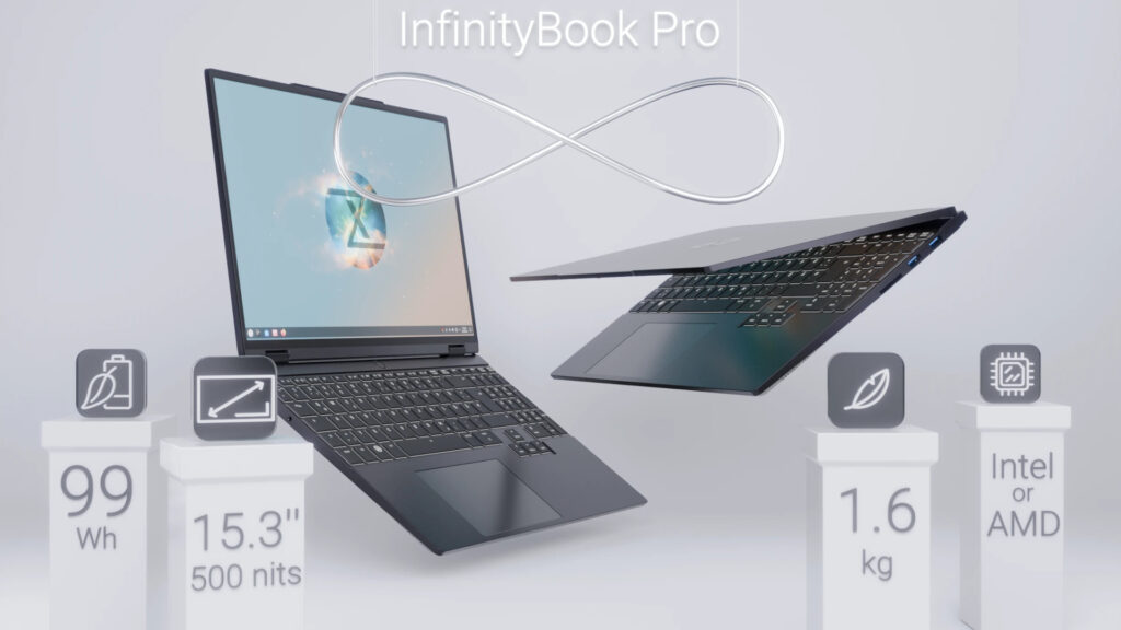 TUXEDO Computers presenta l’Ultrabook Linux InfinityBook Pro 15 Gen9