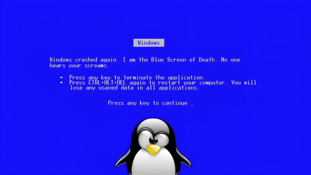 Contrordine, il BSoD per Linux può essere anche… Nero!