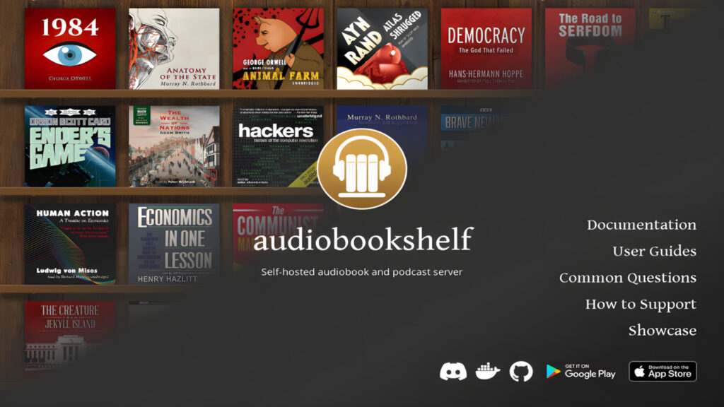 Gestione Centralizzata degli Audiolibri su GNU/Linux con Audiobookshelf