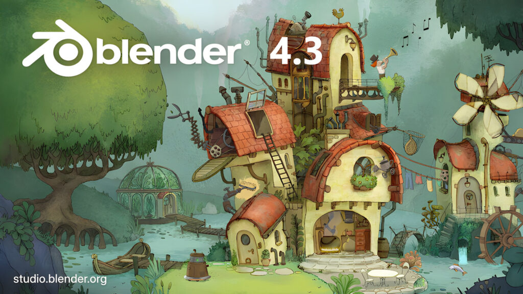 Rilasciato Blender 4.3: Un Aggiornamento con Tante Novità