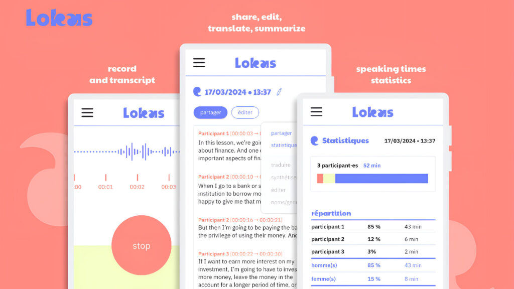 Framasoft presenta Lokas, una nuova applicazione di trascrizione vocale che rispetta la nostra privacy