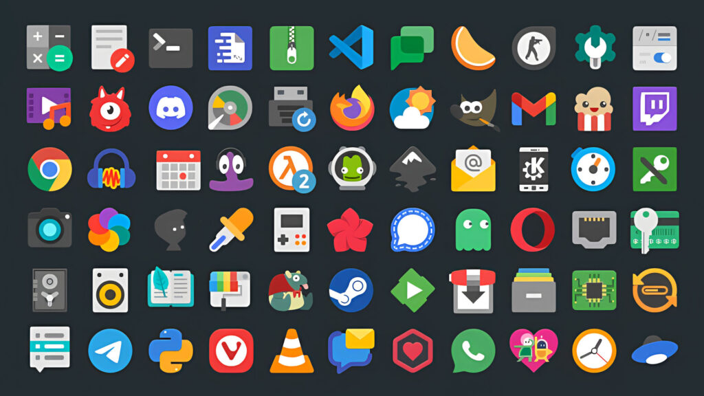Rilasciata la Nuova Versione del Tema di Icone Papyrus 2025: Icone per KDE Plasma 6, Retro-Gaming e Molto Altro